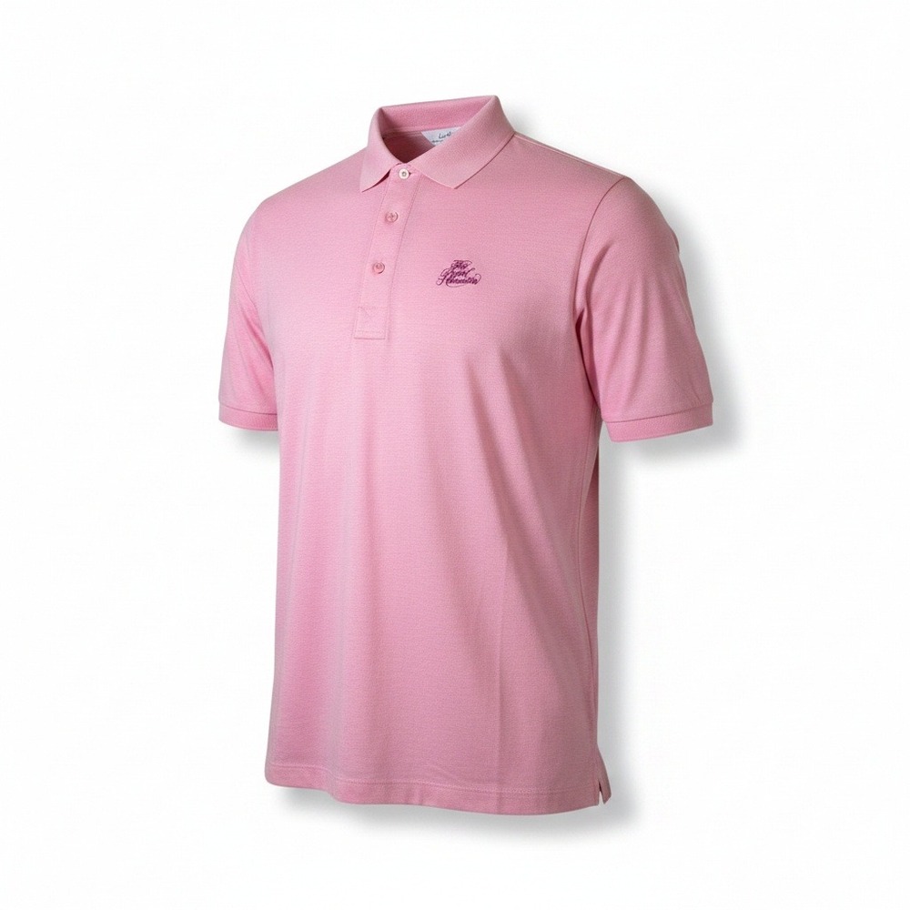 Dache The Royal Hawaiian Pink Polo Shirt Mens XL